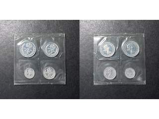 Storbritannien Queen Elizabeth (1952-) Maundy set 1989, PROOF