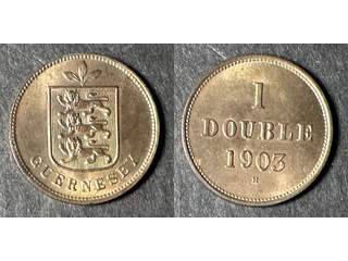 Guernsey Edward VII (1901-1910) 1 double 1903 H, UNC