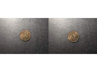 Lettland 2 santimi 1928, UNC