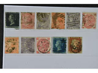 Britain. Used 1841–1867. All different, e.g. Mi 11B, 13Zz, 14, 19-20, 23-25, 28. Mostly …