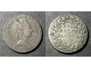 Österrikiska Nederländerna Maria Theresia (1740-1780) 2 liard 1753, VF