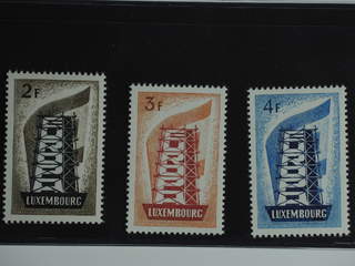 Luxembourg. Michel 555–57 ★★ , 1956 Europa CEPT SET (3). EUR 200