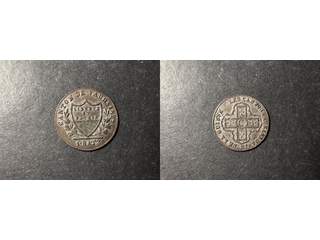 Schweiz - Vaud 1 batzen 1829, VF