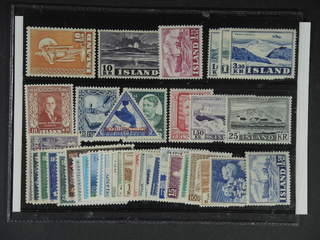 Iceland. ★★ 1930–71. All different, e.g. Mi 280, 287, 303, 312-14, 318, 324, 328-29, …