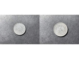 Mexico 10 centavos 1906, AU lätt rengjord