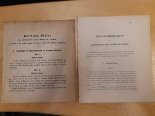Literature. Postal Treaty Sweden and Norway–Denmark with associated regulations, …