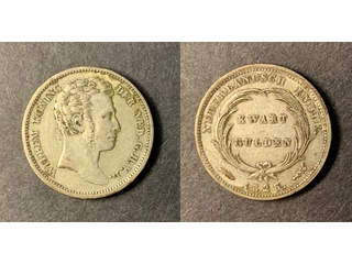 Nederländska Ostindien Willem I (1816-1840) 1/4 gulden 1826, VF