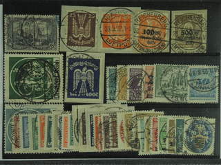 Germany Reich. Used 1900–26. All different, e.g. Mi 96, 137, 210-11, 258-59, 267, …