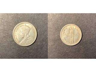 Sydrhodesia George V (1910-1936) 3 pence 1935, AU