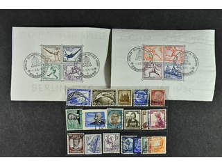Germany Reich. Used 1928–36. All different, e.g. Mi 423-24,462, 481, 488, 538-39, 543, …