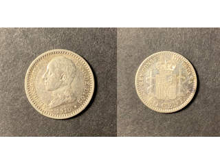 Spanien Alfonso XIII (1886-1931) 50 centimos 1910, XF-UNC