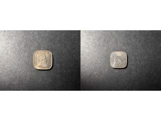 Ceylon Edward VII (1902-1910) 5 cents 1910, AU/UNC