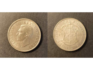 Sydafrika George VI (1936-1952) 2 shillings 1943, UNC