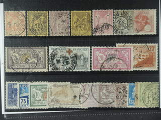 France. Used 1876-1929. All different, e.g. Mi 65 I, 75-76, 82, 81 I, 85, 99, 136, 183, …