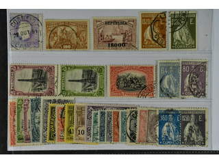 Portugal. Used 1870–1926. All different, e.g. Mi 45, 104, 203, 295, 403-05, 435-39. …