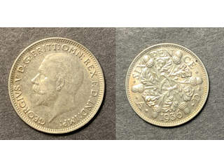 Storbritannien George V (1910-1936) 6 pence 1936, UNC