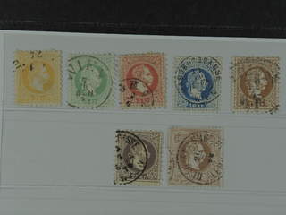 Austria. Michel 35–41 I used , 1867 Franz Joseph SET first print (7). EUR 190