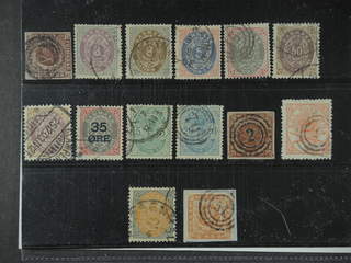 Denmark. Used 1851-1902. All different, e.g. F 2, 21, 23, 30, 34, 36, 44, 48, 50, 52. …