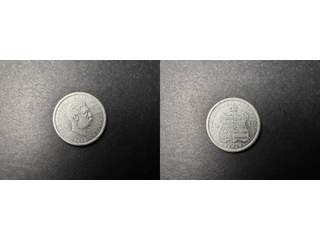 Hawaii 1/4 dollar 1883, VF-XF rengjord