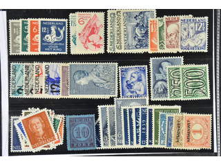 Netherlands. ★ 1924–51. All different, e.g. Mi 229-35, 243-44, 236-39, 249-52, 272-73, …