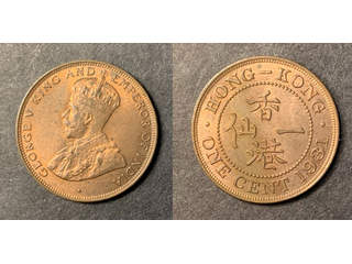 Hongkong George V (1910-1936) 1 cent 1931, UNC