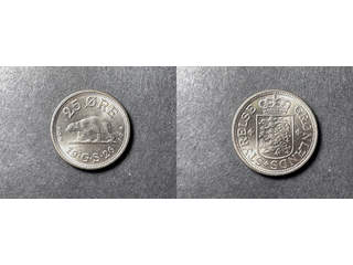 Grönland 25 öre 1926, UNC