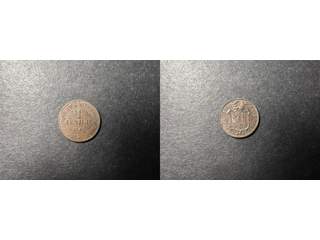 Schweiz - Geneve 1 centime 1847, AU