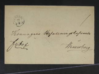 Sweden. W county. FAHLUN 21.8.1848, arc postmark. Type 4 on beautiful cover sent to …