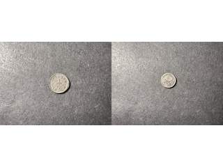 Colombia 1/4 real 1849, AU