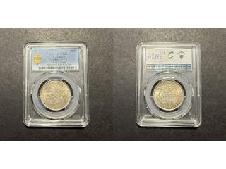 Colombia 50 centavos 1892, UNC, PCGS MS63