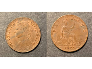 Storbritannien Queen Victoria (1837-1901) 1 farthing 1879, UNC
