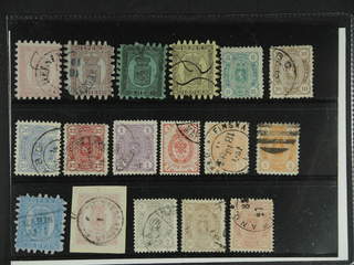 Finland. Used 1860-1891. All different, e.g. F 4, 5//, 6//, 7//, 14-16S, 18S, 19c2. …