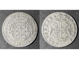 Portugal Joao VI (1799-1826) 400 reis 1821, AU/UNC