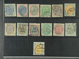 Denmark. Used 1870–1915. All different, e.g. F 20, 30, 34-37, 44, 47-48, and 50. Mostly …