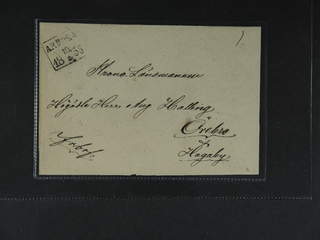 Sweden. U county. ARBOGA 10.5.1858, rectangular postmark. Type 3 on cover sent to Örebro.