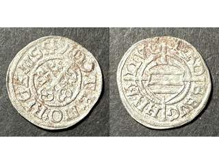 Livländska Orden Hermann von Brüggenei 1 solidus ND(1535-49), XF