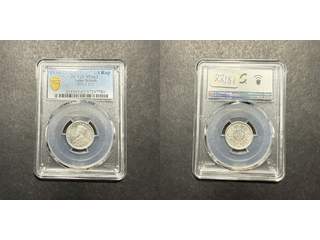 Indien George V (1910-1936) 1/4 rupee 1934 C, AU/UNC, PCGS MS62