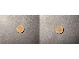 Nederlanderna Willem I (1815-1840) 1/2 cent 1822, AU