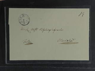 Sweden. R county. SKÖFDE 12.12.1855, circle cancellation. Cover sent during the skill …