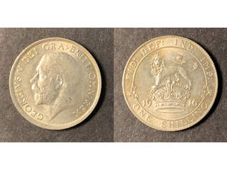 Storbritannien George V (1910-1936) 1 shilling 1916, XF-UNC
