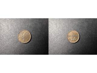 Albanien 1 qindar 1935, AU