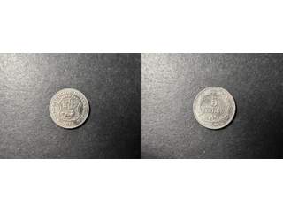 Venezuela 5 centimos 1929, UNC