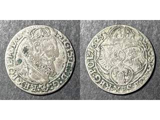 Polen Sigismund III Vasa (1587-1632) 6 groschen 1623, F-VF