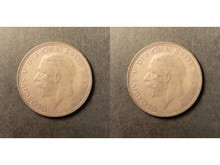 Storbritannien George V (1910-1936) 1 florin 1935, UNC