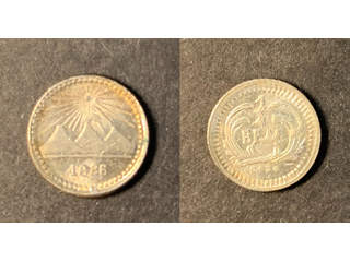 Guatemala 1/4 real 1886, UNC