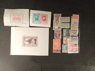 Belgium. ★ 1883–1956. All different, e.g. Mi 240-41, 298, 321, 797, souv.sheet 23, …