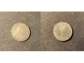 Great Britain George III (1760-1820) 1 penny 1800 Maundy, AU