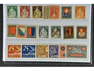 Switzerland. ★★ 1908–23. All different, e.g. Mi 107, 109z, 127, 133-35, 140-41, 144-45, …