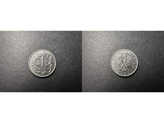 Polen 1 zloty 1929, AU