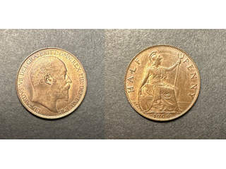 Storbritannien Edward VII (1901-1910) 1/2 penny 1906, UNC